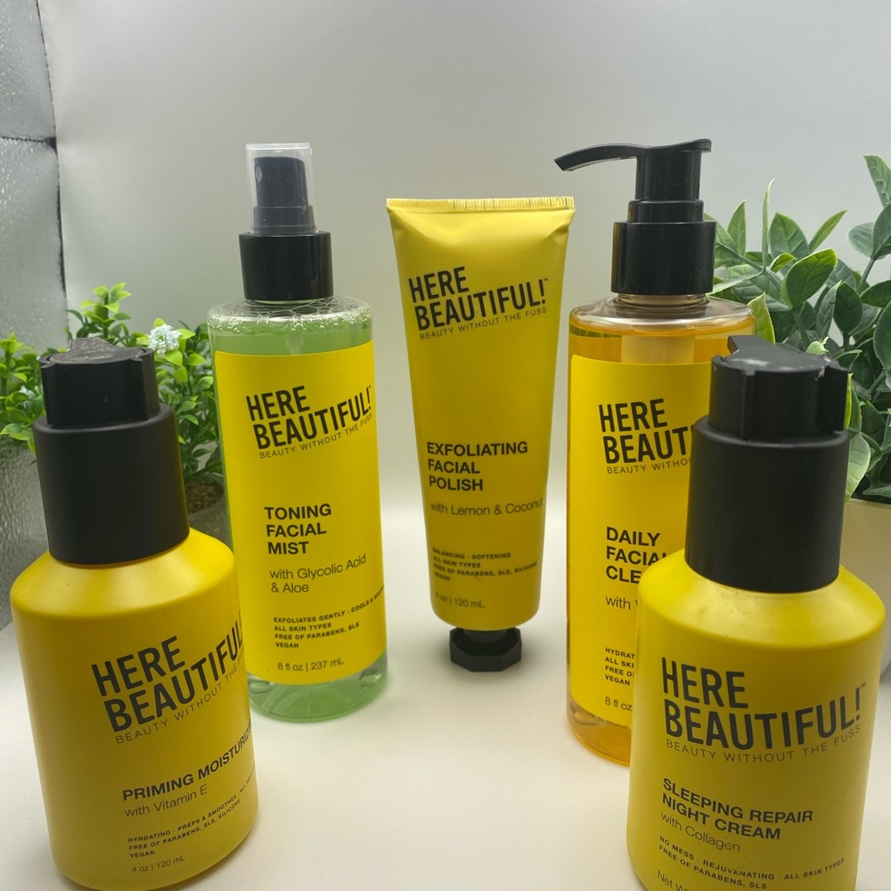 Skincare Set - Yellow